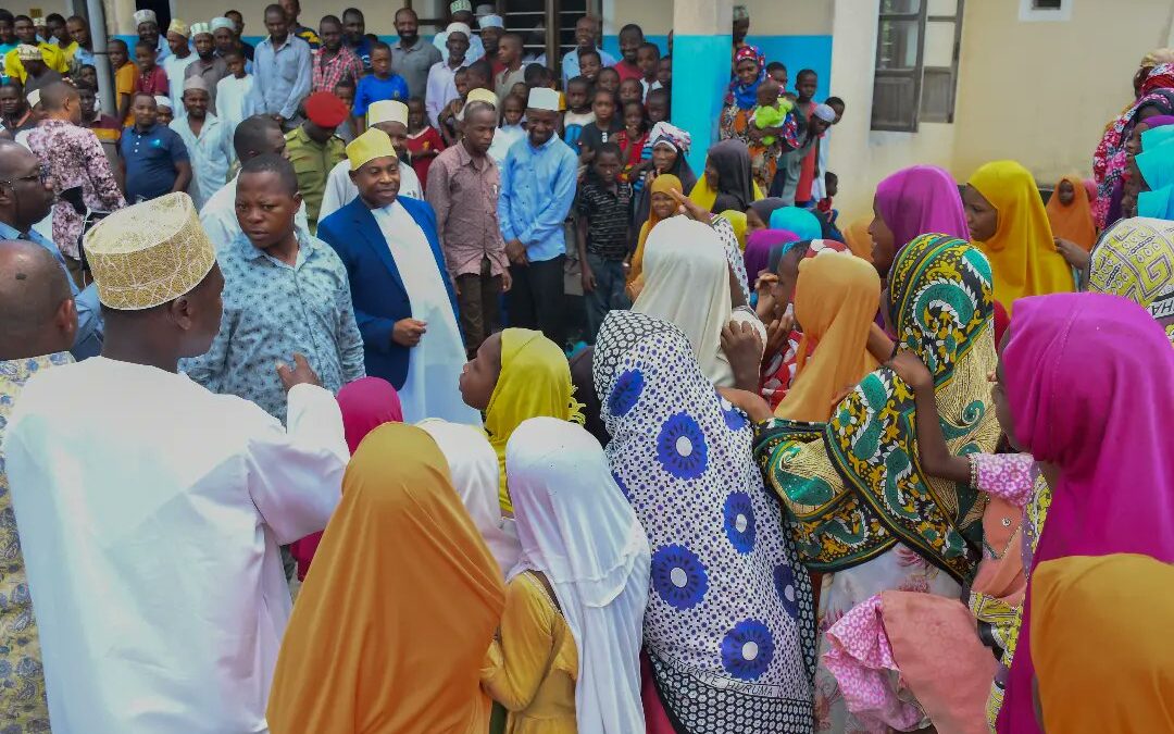 THE FIRST VICE PRESIDENT OF ZANZIBAR VISITS PEMBA ISLAND