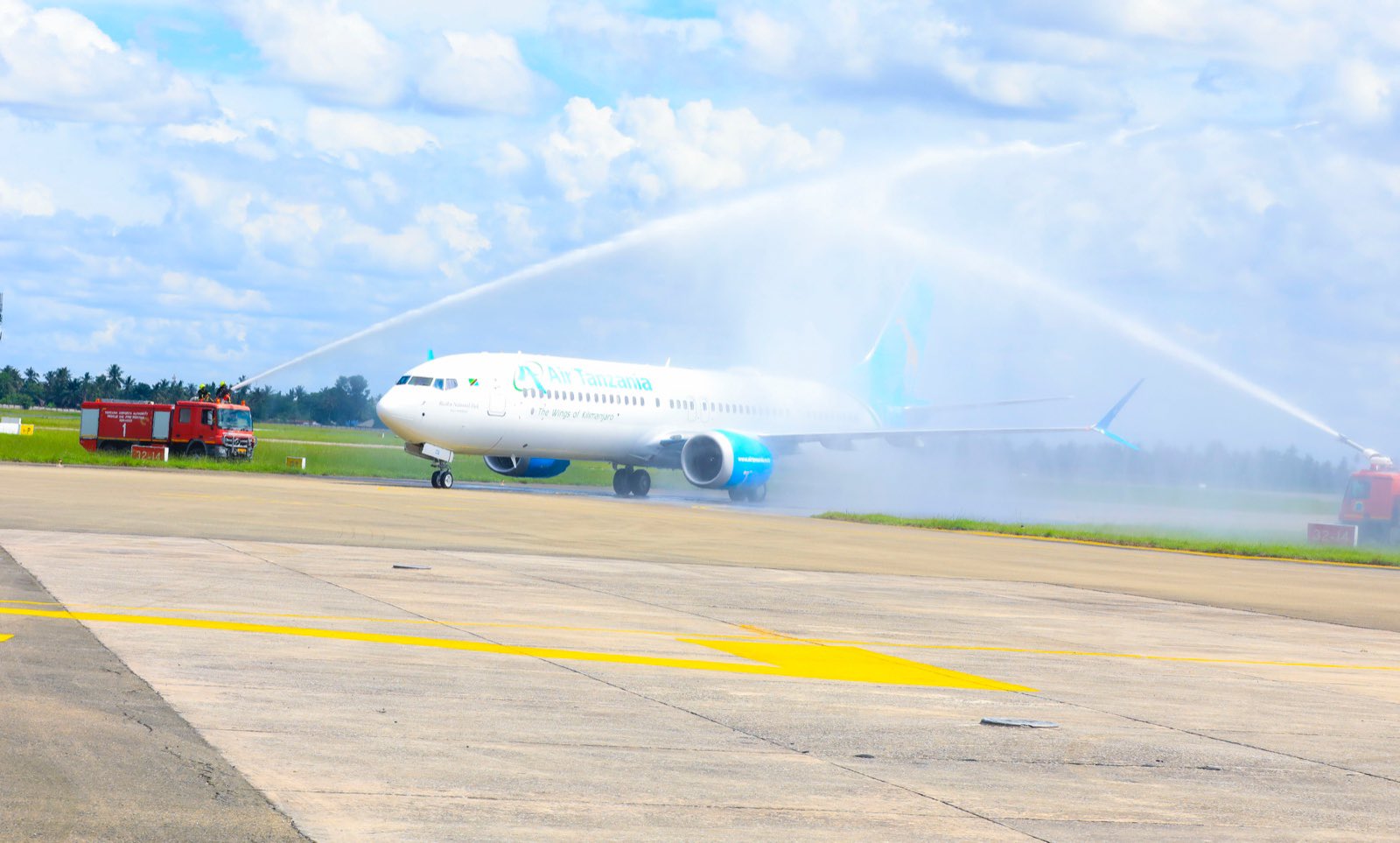 Tanzania Boeing aircraft