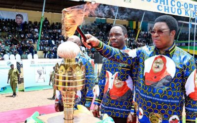 THE PRIME MINISTER LAUNCHES THE TORCH OF FREEDOM RACE