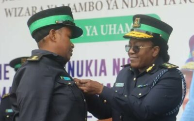 DR. ANNA MAKAKALA DECORATES OFFICERS AND SOLDIERS WITH MEDALS