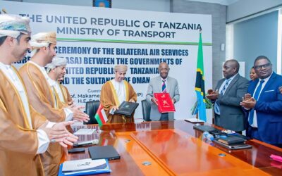 TANZANIA AND OMAN SIGN IMPROVED BILATERAL AIR SERVICES AGREEMENT (BASA)
