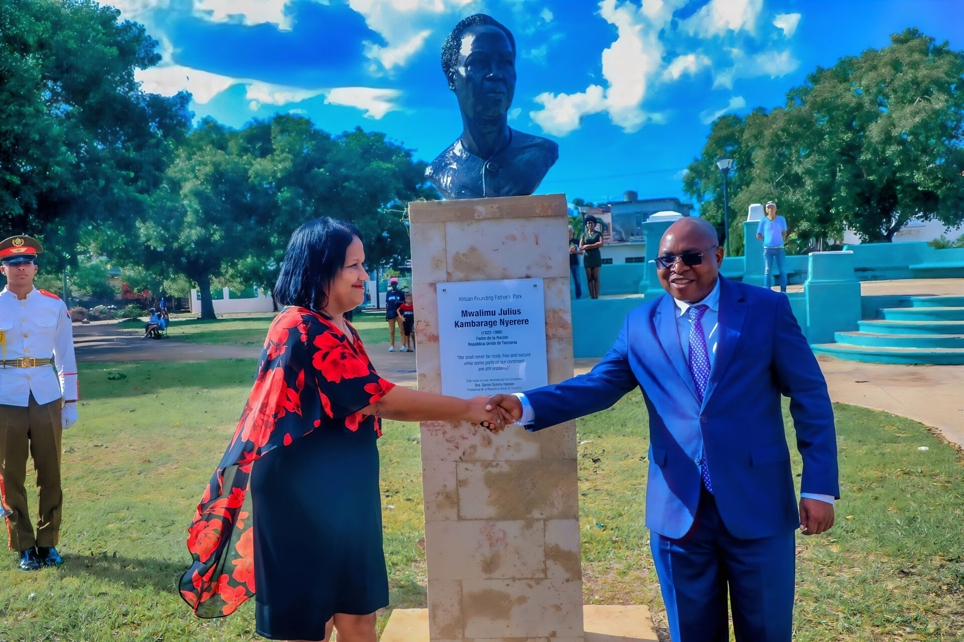 Nyerere's Statue in Havana