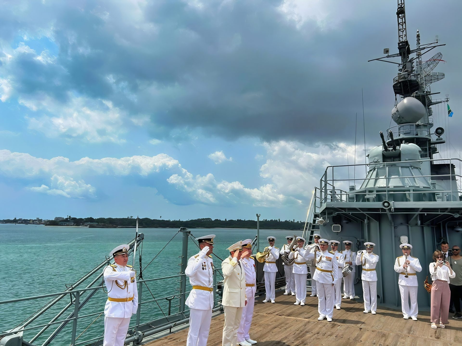 Russia Tanzania naval training