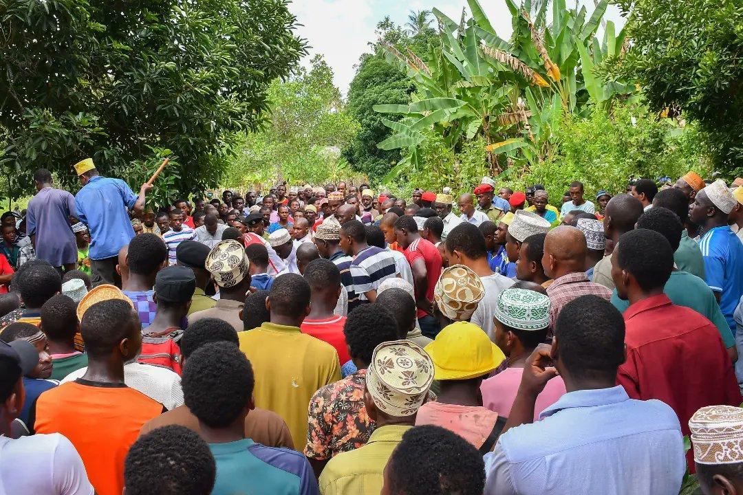 funeral of the late Ali Bakar Ali Secretary of ACT Wazalendo 