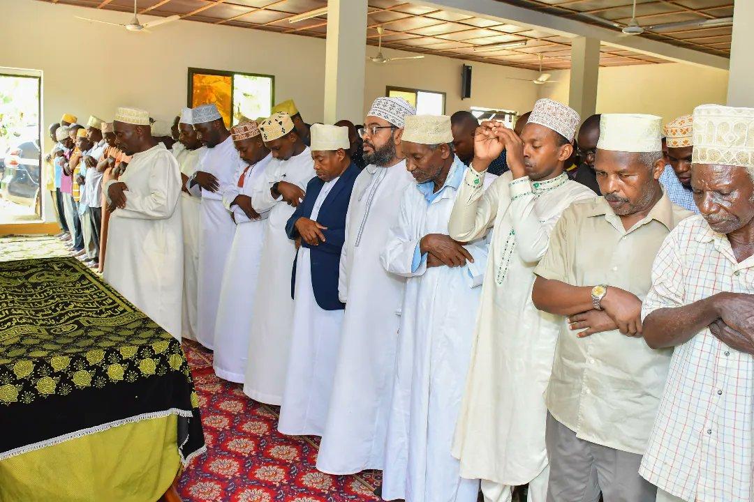 funeral of the late Ali Bakar Ali Secretary of ACT Wazalendo 