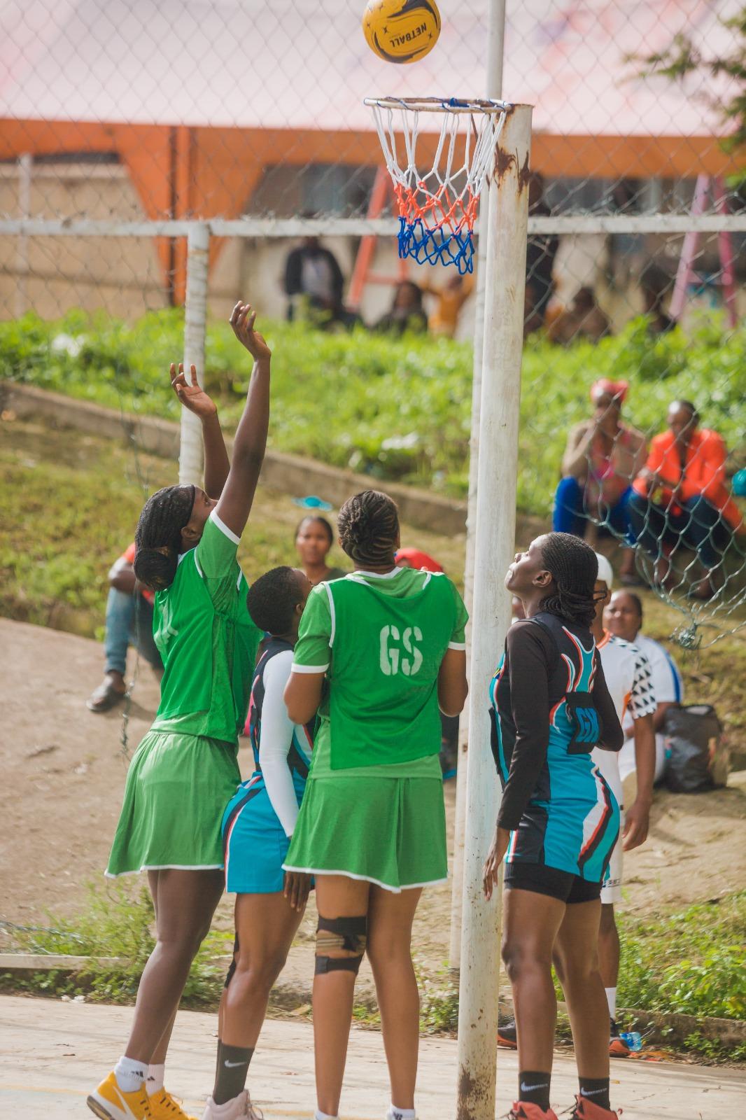 netball team from the Ministry of Home Affairs