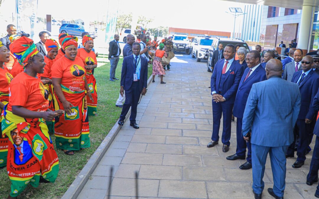 SADC ORGAN TROIKA: DR PHILIP ISDOR MPANGO ARRIVES IN ZAMBIA