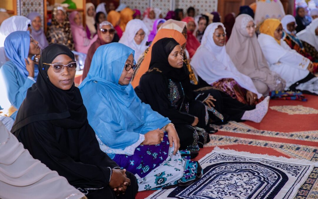 PRESIDENT SAMIA SULUHU HASSAN ATTENDS THE EID EL-FITR PRAYER