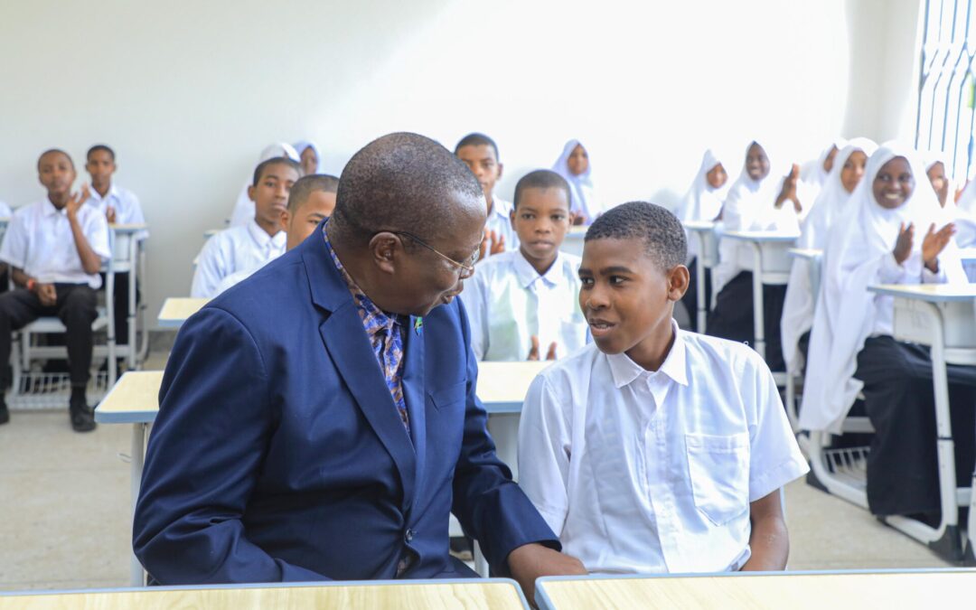 VICE PRESIDENT OF TANZANIA INAUGURATES MAZIWANGOMBE SECONDARY SCHOOL IN PEMBA