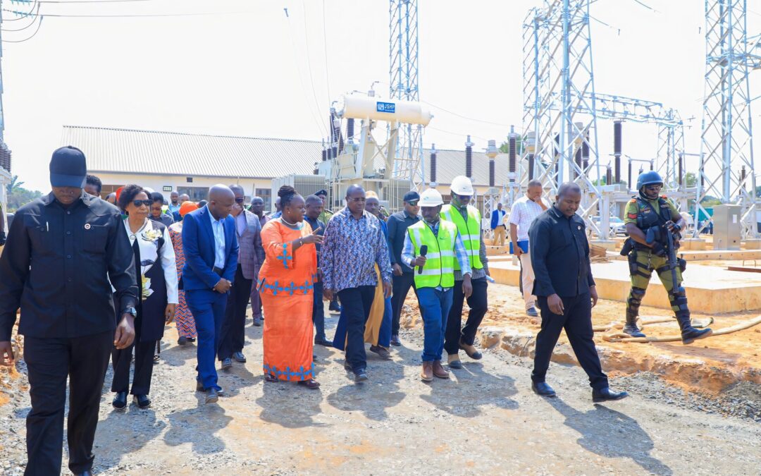 VICE PRESIDENT INSPECTS ELECTROLYSIS CENTRE IN NGURUKA, KIGOMA REGION