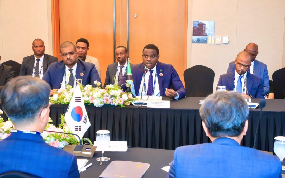 Meeting Between Tanzanian Ministers and South Korean Construction Leaders