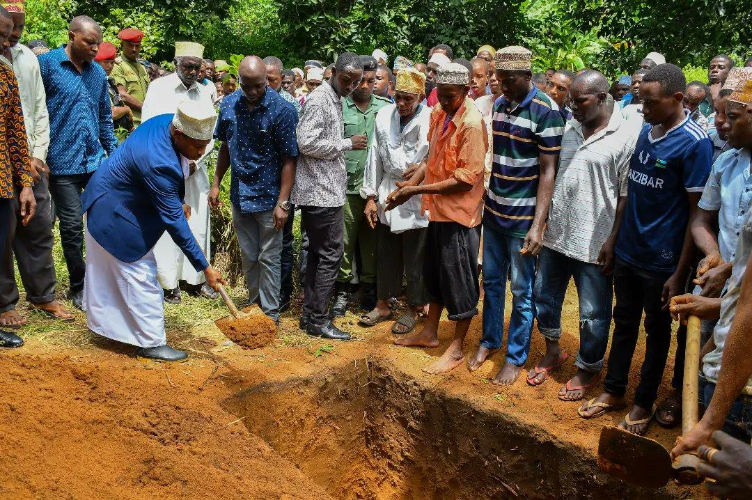 funeral of the late Ali Bakar Ali Secretary of ACT Wazalendo 