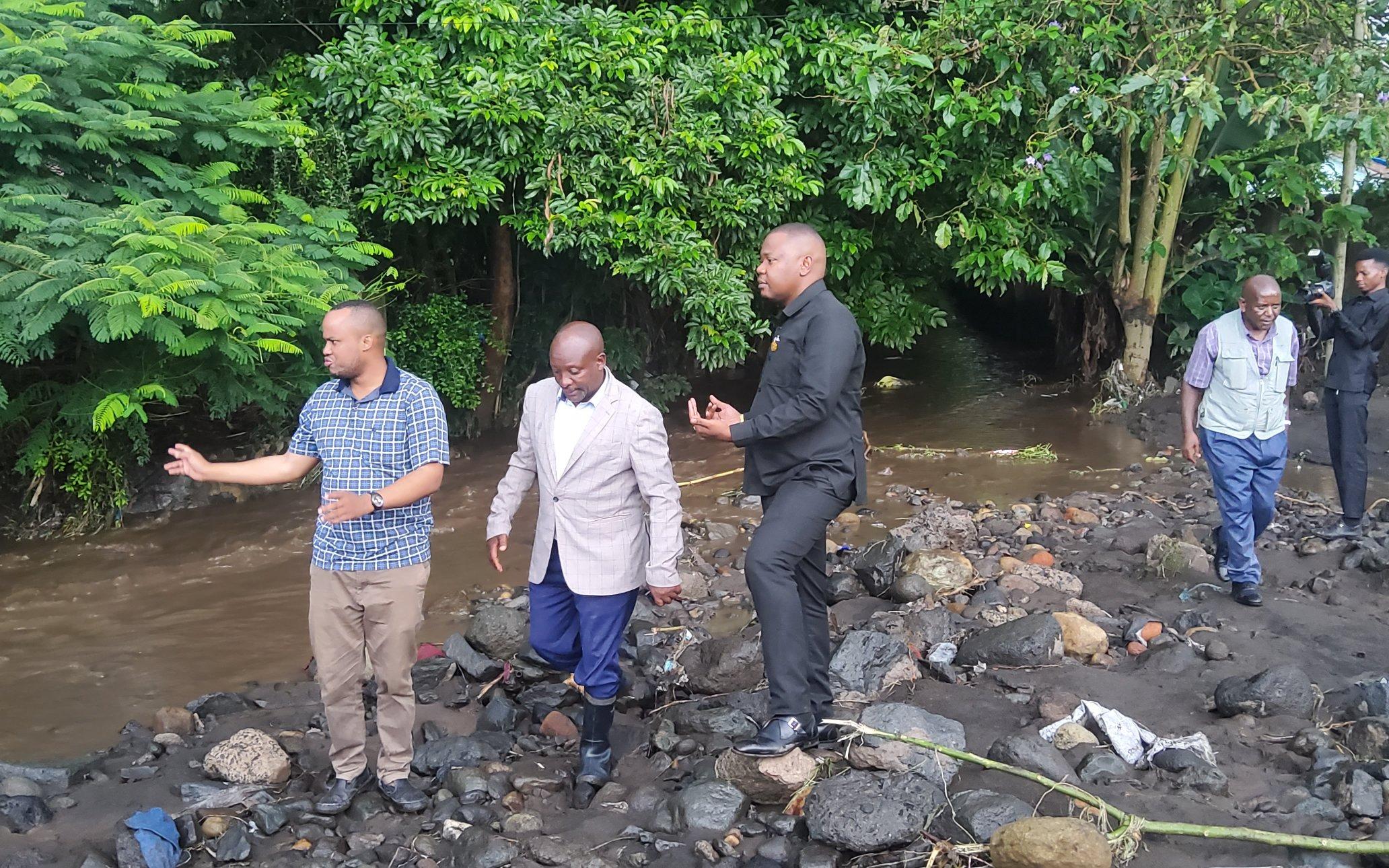 Flood victims in Olorien District,