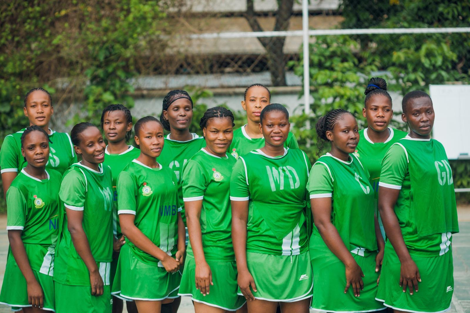 netball team from the Ministry of Home Affairs